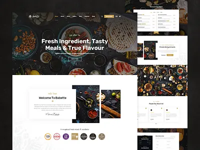 Babette Restaurant bakery cafe cafeteria coffee opentable parallax pizza responsive restaurant restaurant food restaurant menu restaurant recipes restaurant reservation restaurant shop restaurant wordpress theme web design