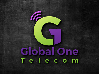 Telecommunication LOGO branding design flat logo icon logo logo design logodesign tech logo technology telecom telecommunication typography