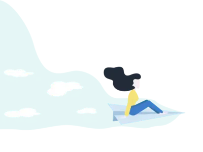 vacation design flat illustration minimal vacation vector