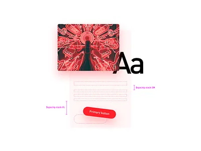 Component composition card claro brasil component design system design tokens meiuca typogaphy ui