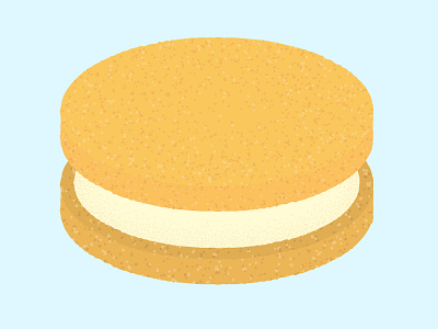 Daily Biscuit Challenge 31 biscuit colour design illustration rough texture vector