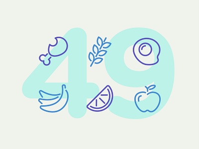 Day 49 food icon icon set icons illustration interface line ui vector