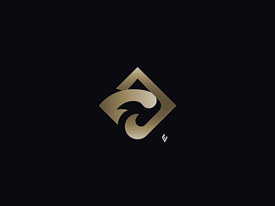 "Elegant Wave" - Rejected Logo Mark brand brand and identity branding corporate creative design esports identity logo team