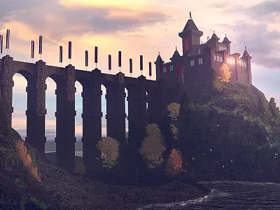 Legend of King Arthur 3d art artwork blender concept art conceptart digital painting digitalart digitalpainting drawing environment illustration mood paint painting procreate