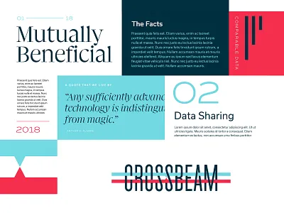 Crossbeam Identity System brand agency brand assets brand design brand development brand identity brand identity design branding branding agency crossbeam focus lab identity identity branding identity design identity designer logo logo design logos logotype type system typography system