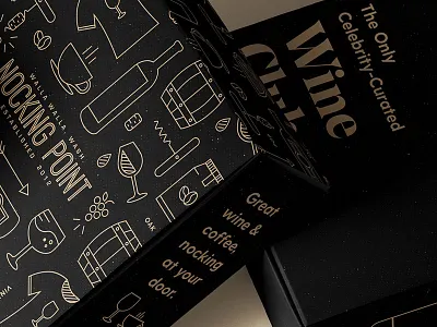 Nocking Point Shipper food food and drink food branding iconography icons illustration pattern shipper