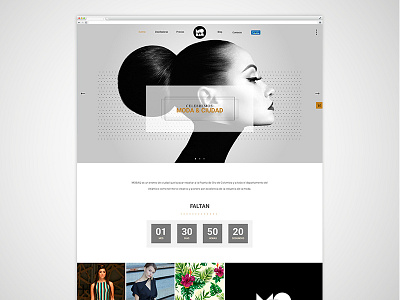 Website Evento Mobaq 2019 advertising branding design events fashion festival interaction design landing page ui ux web website