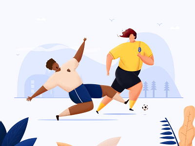 Football boys design 插图