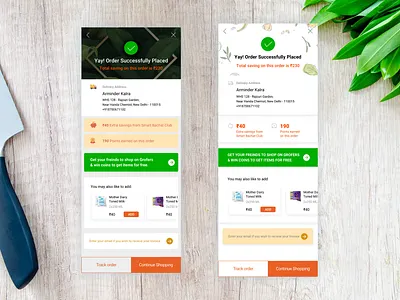 Order Dispatch successfully online Commerce Grocery Shopping branding buy classic clean design ecommerce ecommerce design flat grocery grocery shopping identity illustration minimal online shopping typography ui ux vegetables website