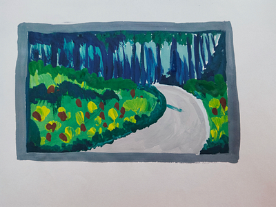 Watercolor painting watercolor