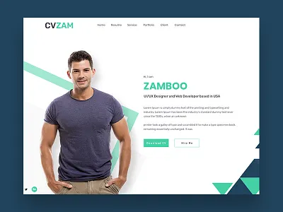 Free Portfolio Resume Website Template branding design free psd free psd web template free resume template free web template freebie freebies portfolio portfolio design resume resume template ui