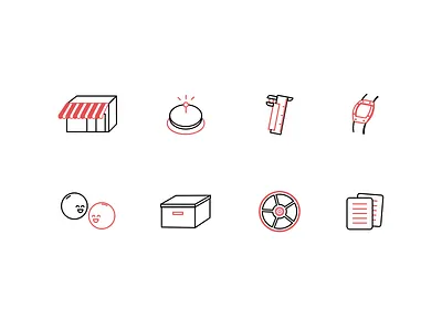Icons design icons icons design icons pack icons set illustration illustrator ui ui design vector