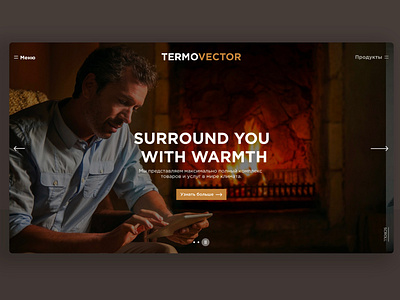 Termovector - Website (p2) animation app app animation design feed flat icon identity interaction interface design ios minimal social app ui ui ux ui ux design ux uxdtechnologies web website