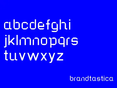 Brandtastica! font fonts fontself graphicdesign lettering type typedesign typeface typography