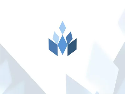 Diamond rhombus logo blue buy color design diamond forsale letter logo logotype m online particles ready rhombus sale unique