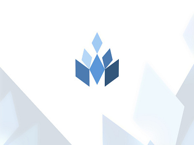 Diamond rhombus logo blue buy color design diamond forsale letter logo logotype m online particles ready rhombus sale unique