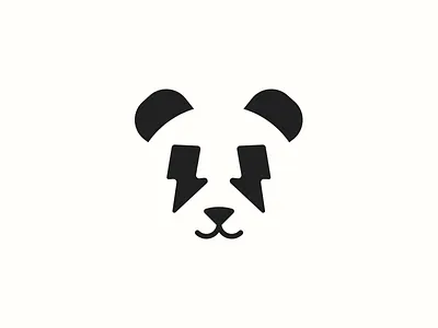 Electro Panda animal bamboo electric flash forest panda panda bear speed thunder