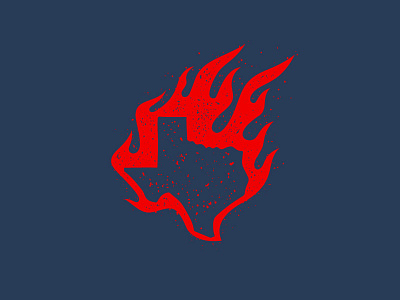 Texas Heat fire flame flaming heat hot scorched summer texas texture