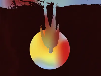 BRING RELIEF collage color man moon photoshop sky texture