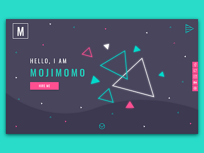 DailyUI # 003 - Landing Page adobe adobe xd creative daily 100 challenge daily ui design designs flatdesign illustrator neon ui ux ui design uidesign uiux ux web web design webdesign website website design