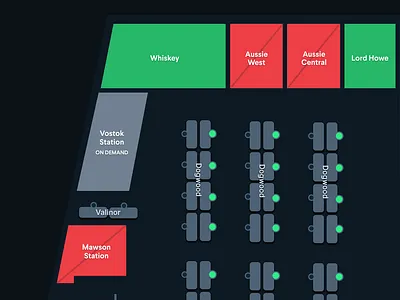 Dark Maps for Kiosk indoor maps kiosk maps
