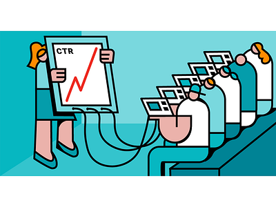 About native ad illustration vector