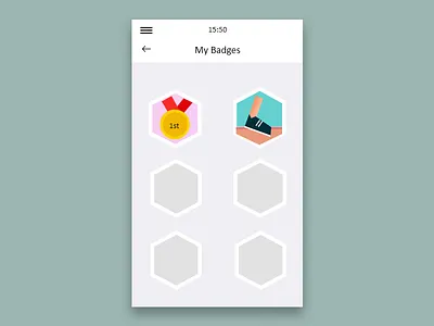 Badges 100daychallenge app challenge customer experience daily daily ui challenge design discover minimal minimalist minimalistic ui ux web