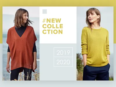 Banner New Collection #2 banner design typography ui uidesign website