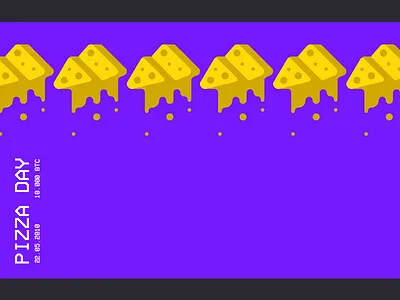 Illustration | Pizza Day 1980 80s arcade bitcoin crypto cryptocurrency design draw drawing graphic design illustration money pizza retro vector