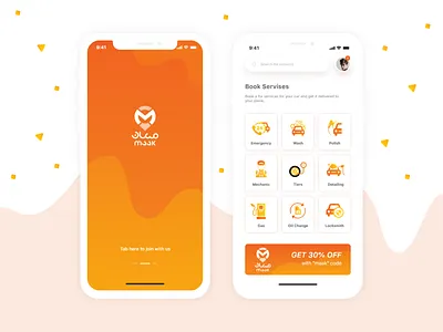 Maak | Car Services App UI exploration app car app car services design ios ui design uiux ux