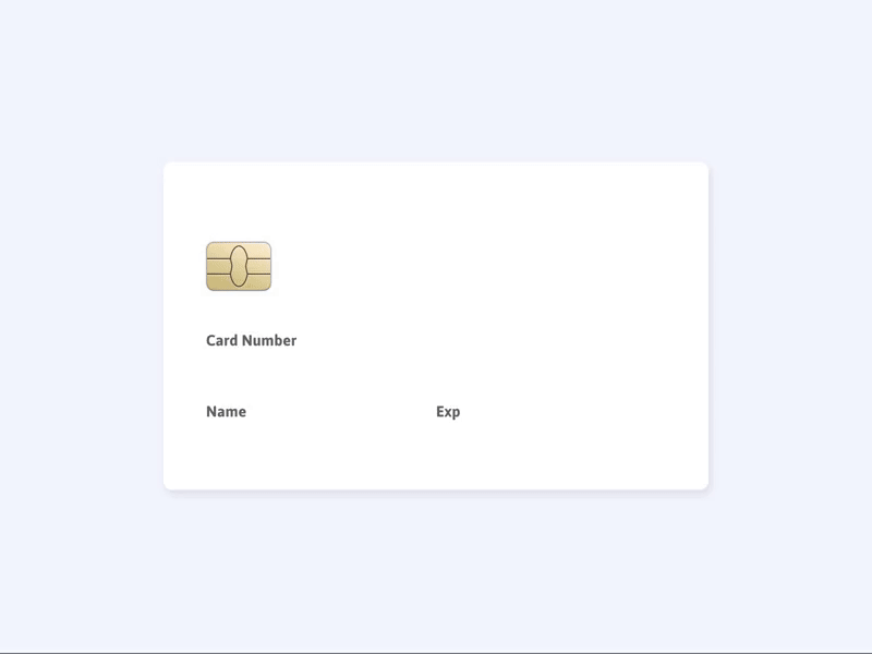 IxD Challenge — 006 Text Input 21daysofixd app card card design credit mastercard money