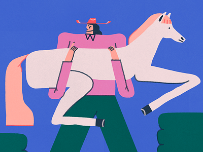 going home abstract cartoon color colorful cute design illustration