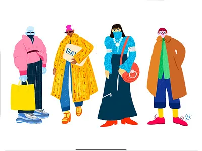 Parisian street style 2019 art artist colors drawing drawings fashion illustration lettering looks motto typo typographie typography