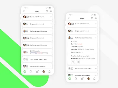 List view clean ui collapse view design document management expanded list list view logo logotype simple design ui ux uidesign user experience user interface