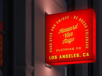 Clothing Brand branding design typeface