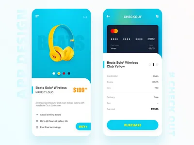 #Daily UI# Credit Card Checkout app dailyui ui ux