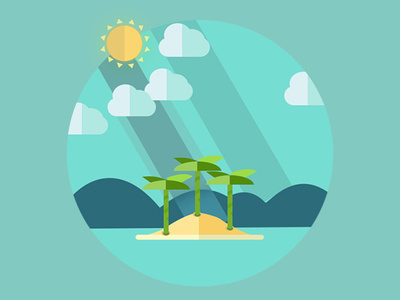 暖冷色系 ui 场景