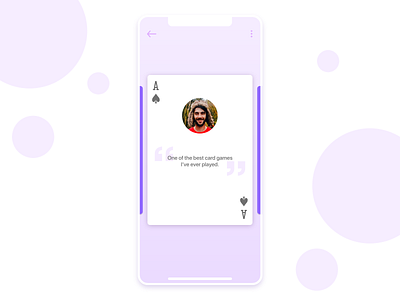 Daily UI 039 Testimonial app app design card daily100 dailyui dailyuichallenge game mobile testimonial testimonials ui uidesign uidesigner userexperience userexperiencedesign userinterface userinterfacedesign ux uxdesign uxdesigner