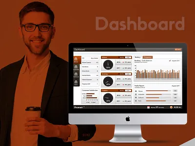 Dashboard UI design theme design ui ux web template