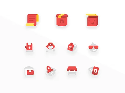 Icons design gui ui