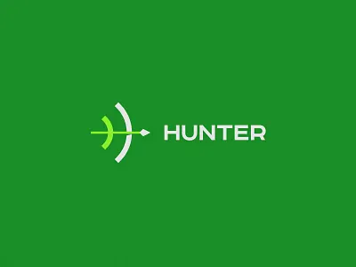 Bow logo arrow bow buy color design forsale green hunter hunting logo logotype meat online ready sale unique wild