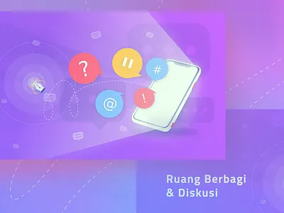 Ruang Berbagi | Diskusi Banner Gimpscape banner colorfull gimpscape gradient indonesia modern paperpillar ui design uidesign uxdesign website design zalepik