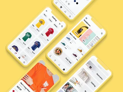 Retail app app app store experience retail shopping ui ux