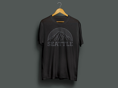 Seattle Mountain Shirt apparel design branding design graphic design graphic design logo t shirt t shirt design vector