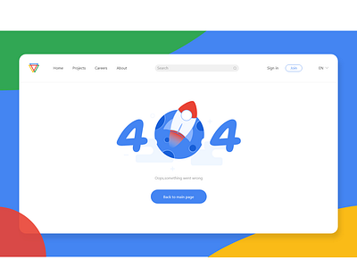 Web 404 404 error ui