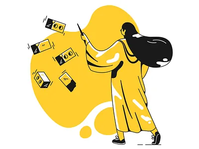 Page under construction! app illustration character construction design flat illustration illustrations illustrator magician page ui ui illustration vector web web illustration website wizard