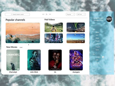 Web Page adobe illustrator adobe photoshop adobe xd branding colors graphic design icons logo minimal minimal art minimalism pantone typography ui ui design ux ux design web web concept web design