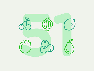 Day 51 food icon icon set icons illustration line ui vector