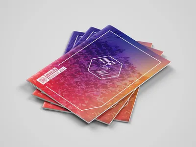 Mozfest event guide book design colorful mozilla print
