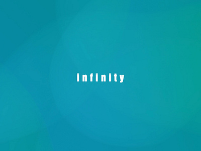 Infinity_test design flat graphic art